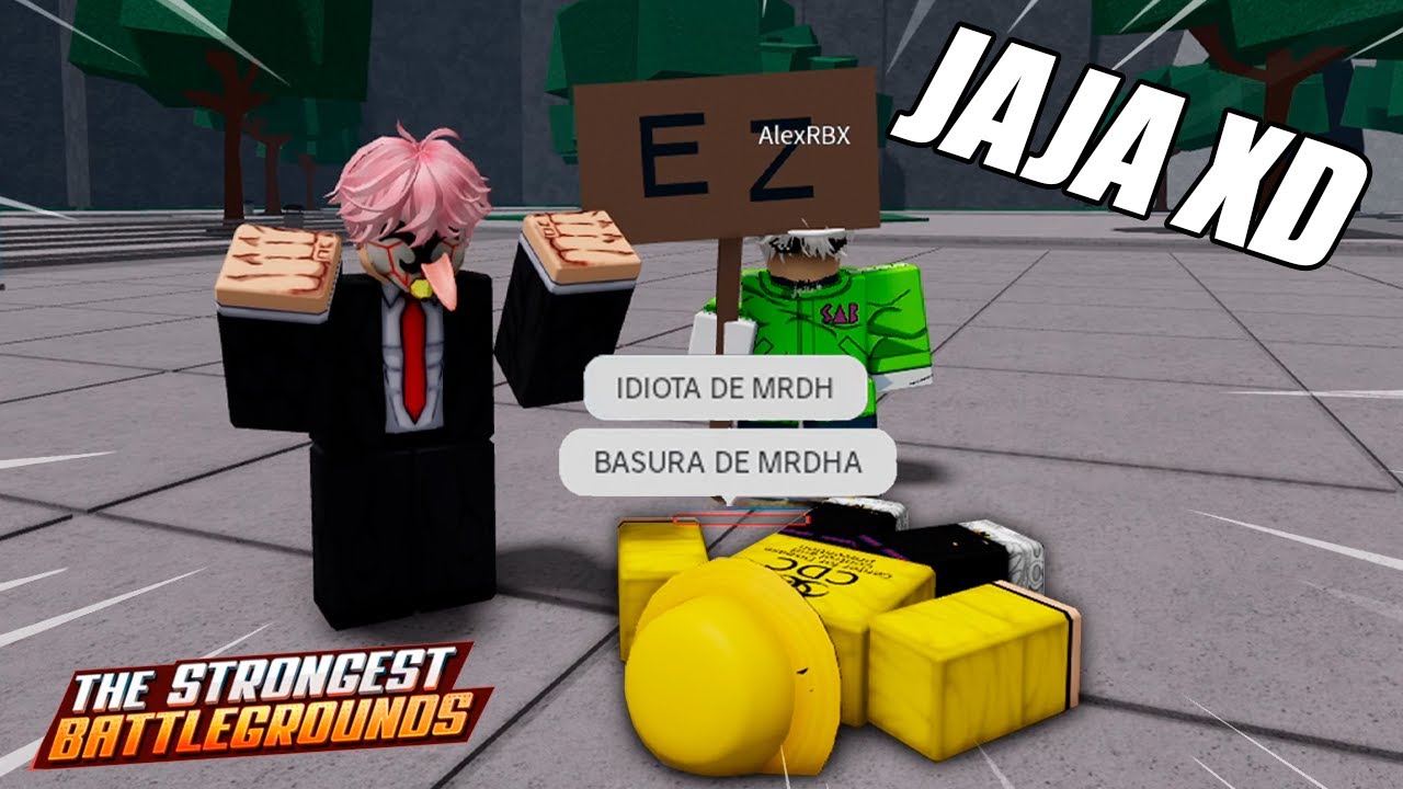 😂HUMILLANDO TOXICOS DE LA MISMA MANERA QUE ELLOS EN THE STRONGEST BATTLEGROUNDS😂