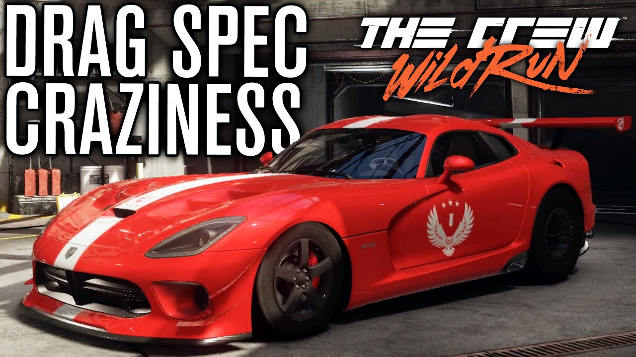 VIPER GTS DRAG SPEC CRAZINESS! | The Crew Wild Run Gameplay w/ The Nobeds