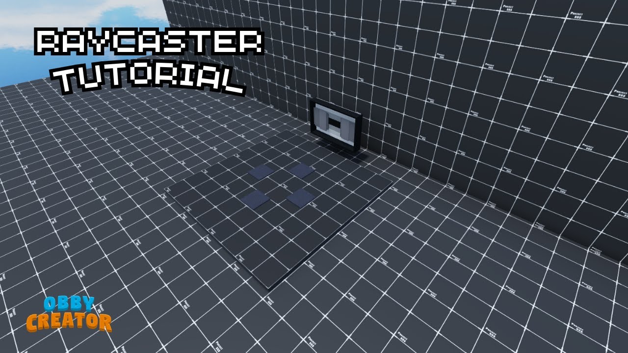 How to make a raycaster + movement in obby creator | Tutorial