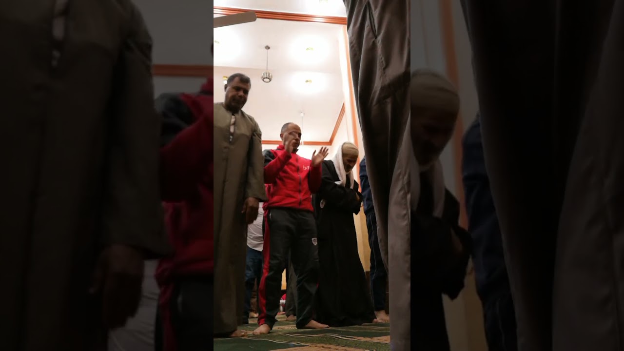 صلاه القيام مسجدسعاده الدارين 
