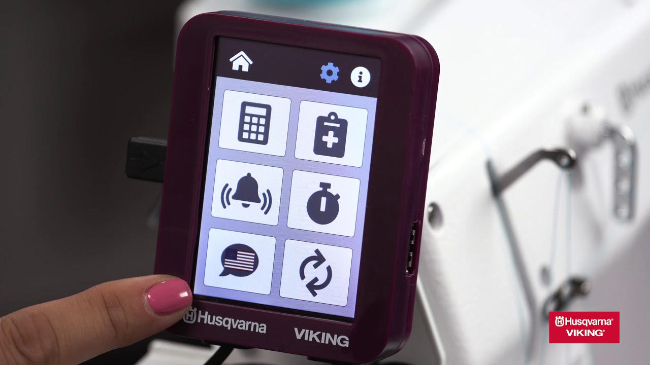 HUSQVARNA® VIKING® PLATINUM™ Q165 - Display