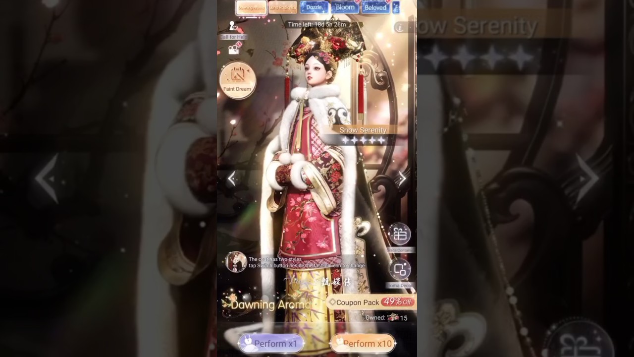 Life Makeover | 10 Gacha Pulls 'Dawning Aroma'