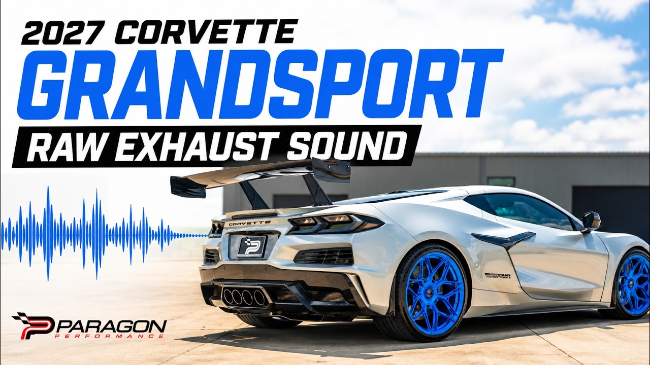 Straight Piped 2027 Corvette LS6 6.7L - Raw Exhaust Sound!