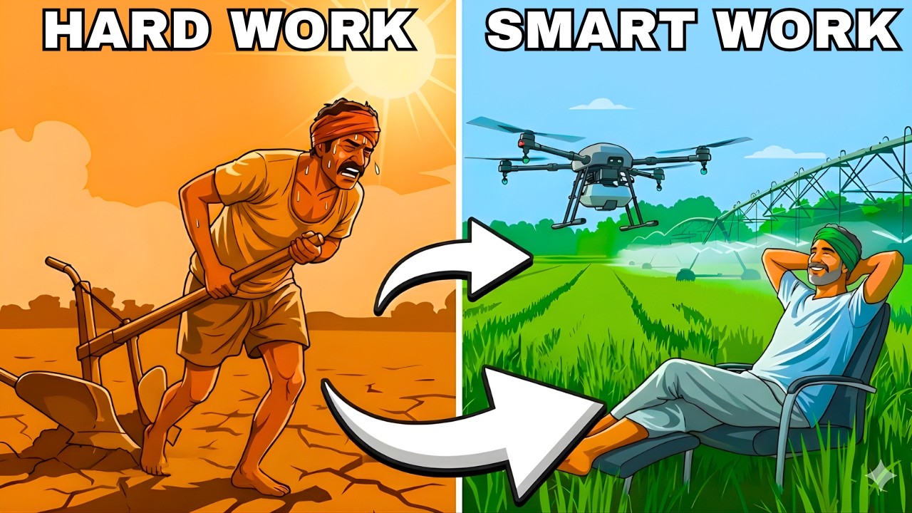 The Farmer’s Secret: Why Hard Work Is A Lie (Hard Work vs Smart Work)