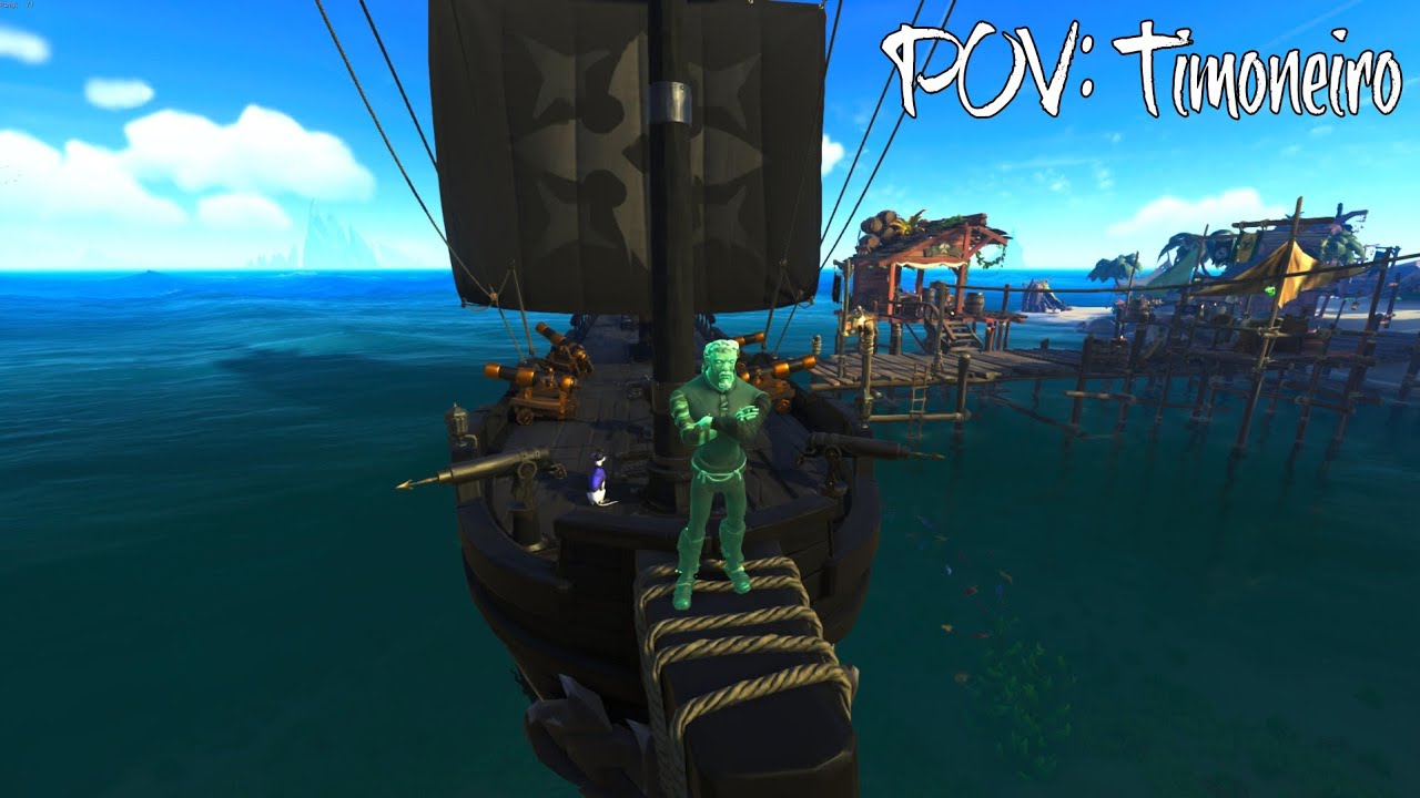 Sea of Thieves - Ampulheta de Bergatim de controle no servidor NA