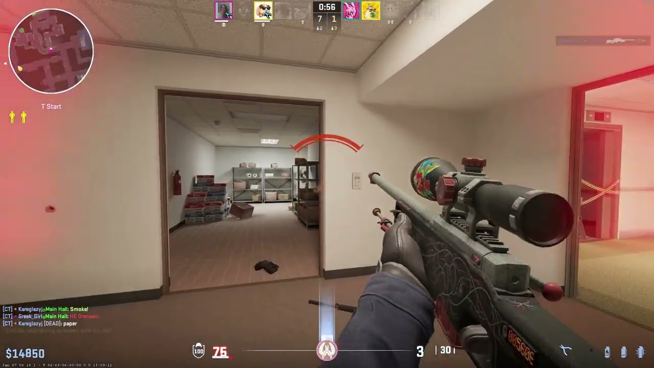 2 Minutes of clean CS2 kills