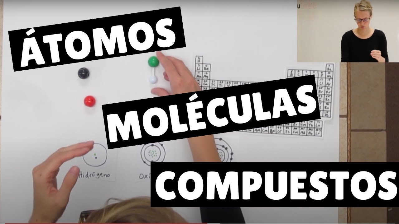 Átomos, moléculas y compuestos--¿cuál es la diferencia?
