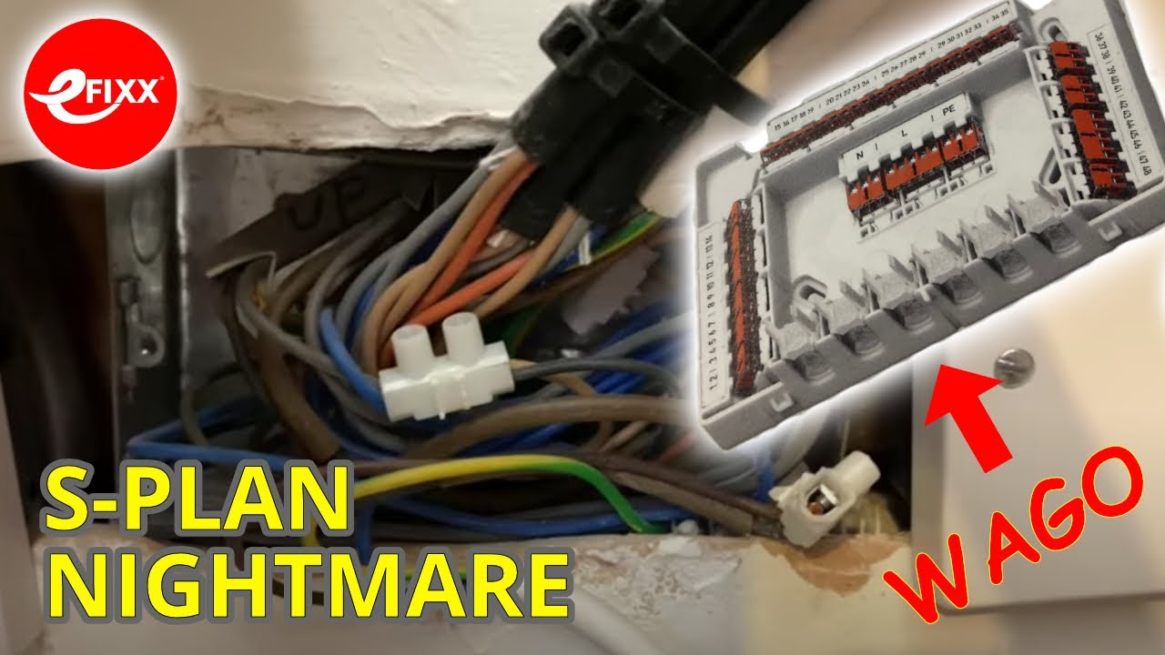 S-PLAN wiring nightmare - NEW WAGO Junction Box to the rescue - Netatmo thermostat upgrade.
