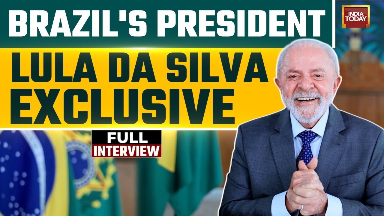 Brazil President Luiz Inácio Lula da Silva On BRICS, AI And Trade Ties | India Today Exclusive