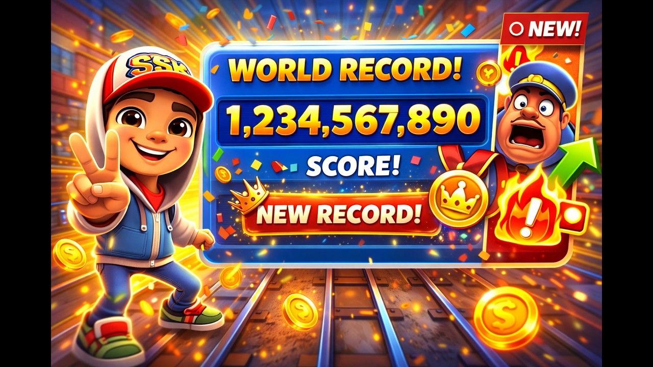 Subway Surfers Live | 5Cr score target | 2 Lakh Coin Target #subwaysurferslive #viralshorts  #shorts