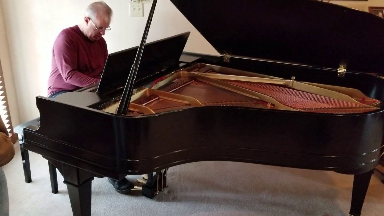 New Owner Plays For First Time Baldwin Model C Restoration