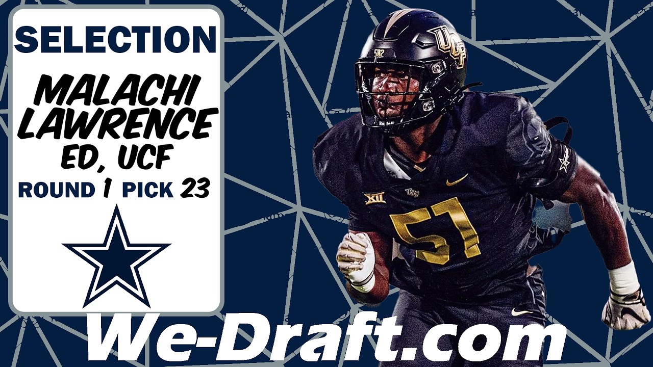 Malachi Lawrence Draft Evaluation | UCF EDGE After Impressive Combine