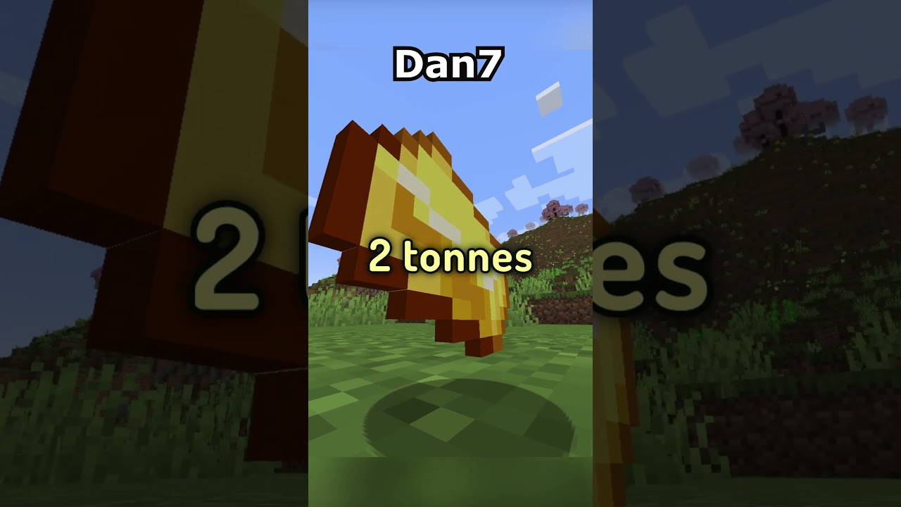 What's the heaviest block in minecraft?