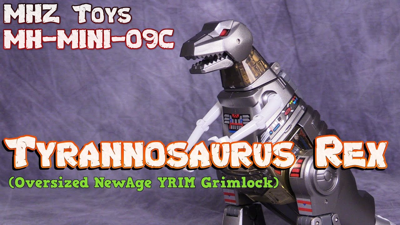 MHZ Toys MH-MINI-09C Tyrannosaurus Rex (METALLIC VERSION) | #transformers #grimlock
