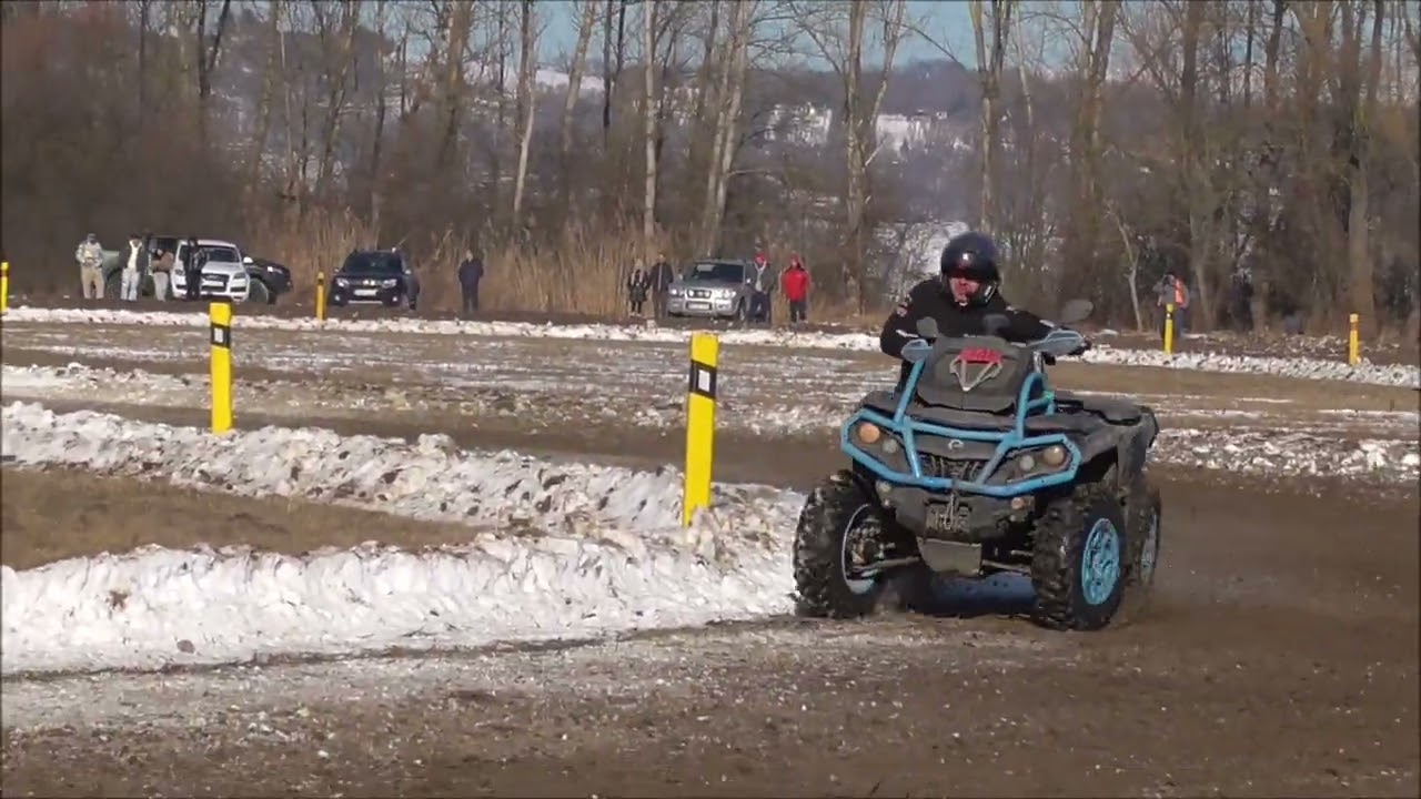 Jozef Varga /CanAm1000 4x4 QUAD/ Ipolys&aacute;gi SNOW-CUP (2026.01.18.)