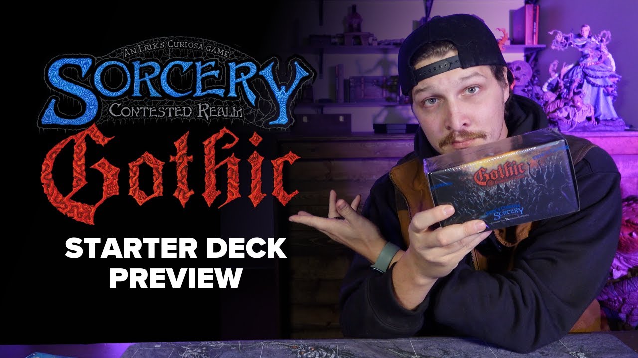 Предварительный обзор стартового набора «Готика» из игры Sorcery: The Contested Realm.