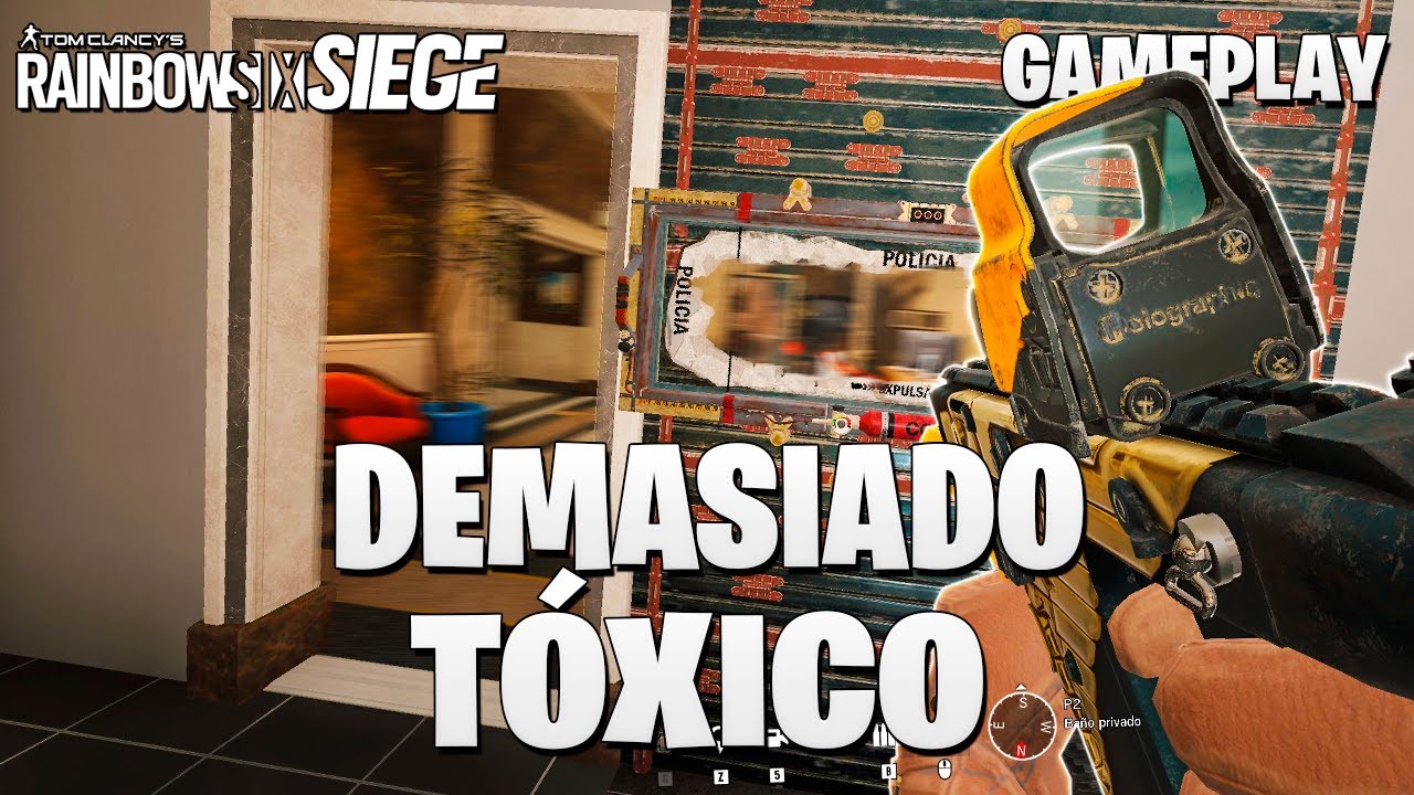 DEMASIADO TÓXICO en R6 | Caramelo Rainbow Six Siege Gameplay Español