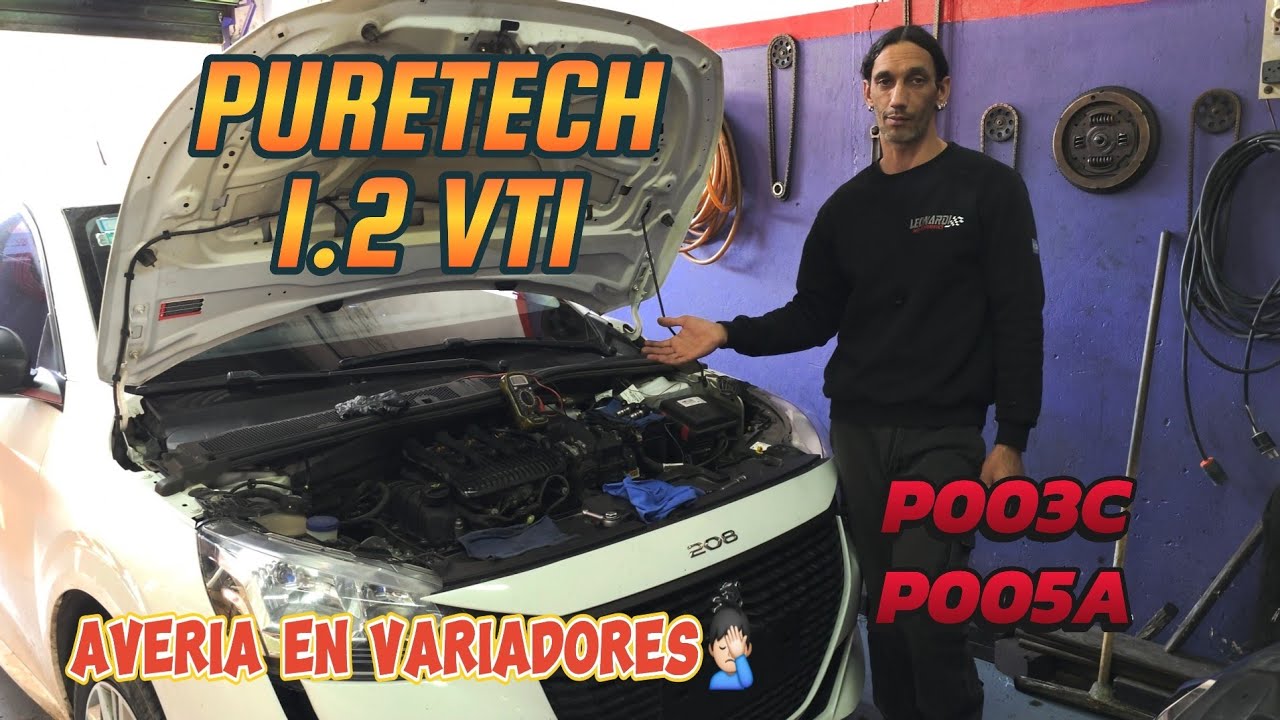 PEUGEOT 208 PURETECH VTI PRESENTA FALLAS P003C P005A 