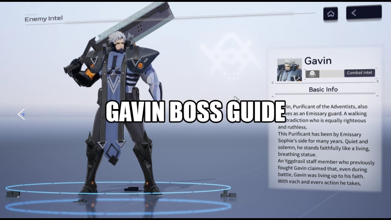 Gavin boss guide | Snowbreak containment zone