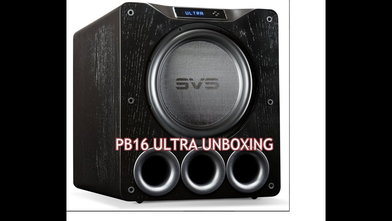 SVS PB16 Ultra Unboxing