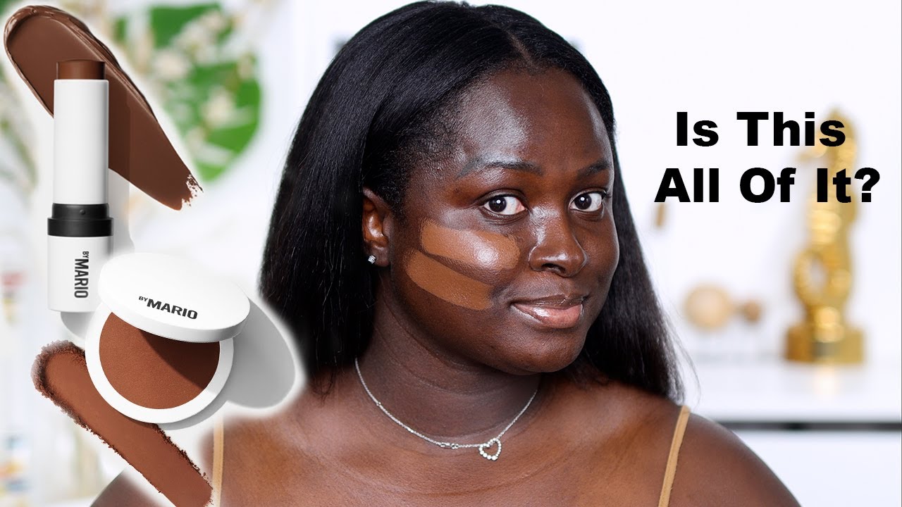 Makeup By Mario Complexion Products On Deep Dark Skin 😩 - | Ohemaa