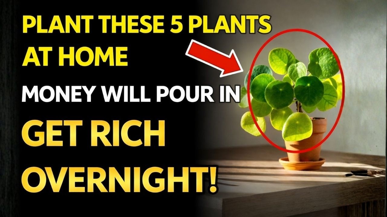 6 Magical Plants That Transform Your Home Into A Wealth Magnet And Instantly Attract Prosperity