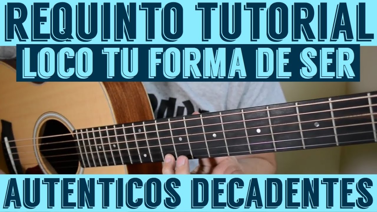 Crazy Your Way of Being - Requinto / Вводный урок игры на гитаре (The Authentic Decadents) Табы