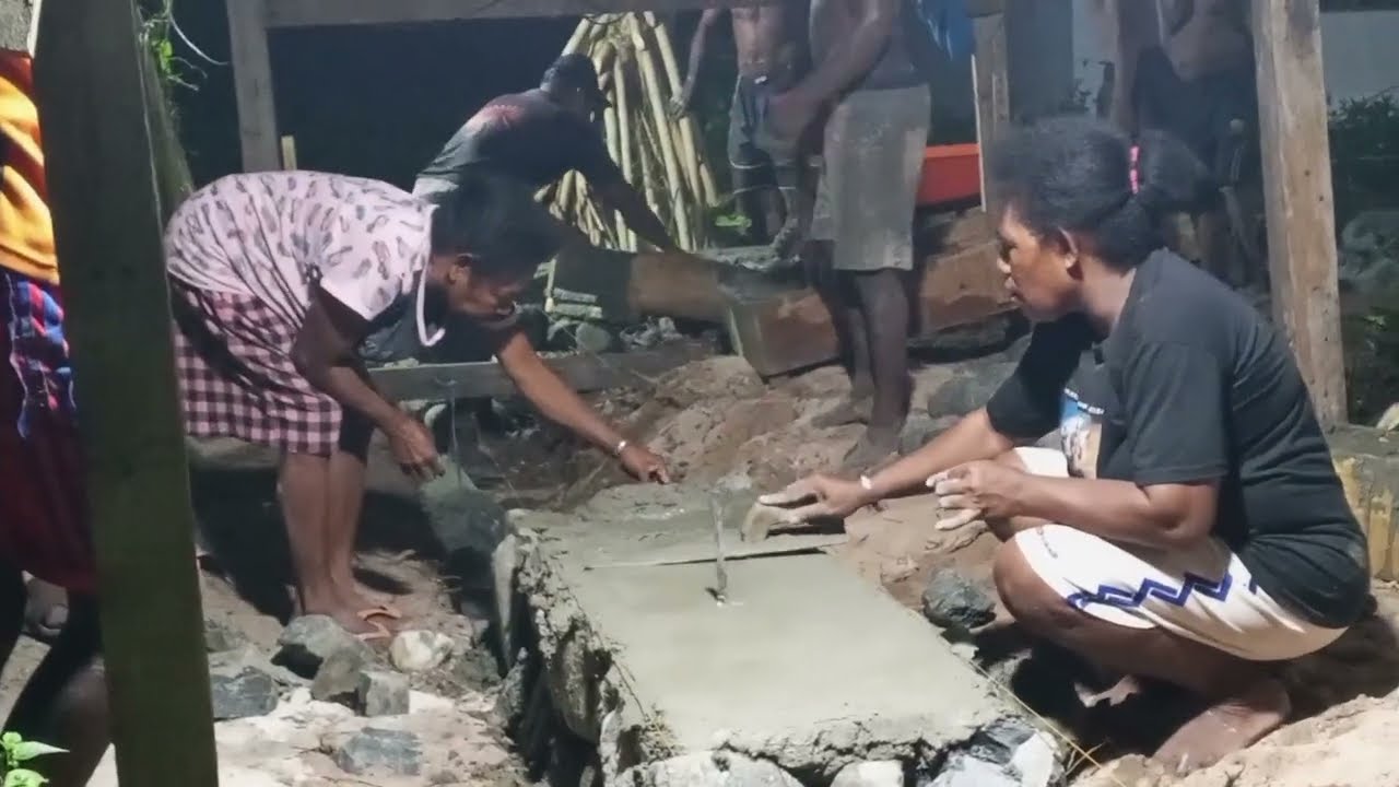 Edisi Senin, 19 Januari 2026.pengecoran Fondasi Pagar Gereja GKI Bahtera Utrecht Nusmapi 