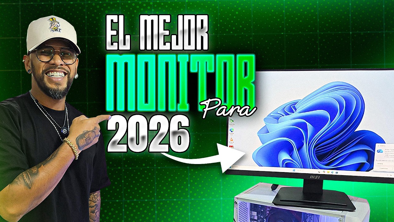 ESTE ES EL MEJOR MONITOR PARA 2026! 🔥