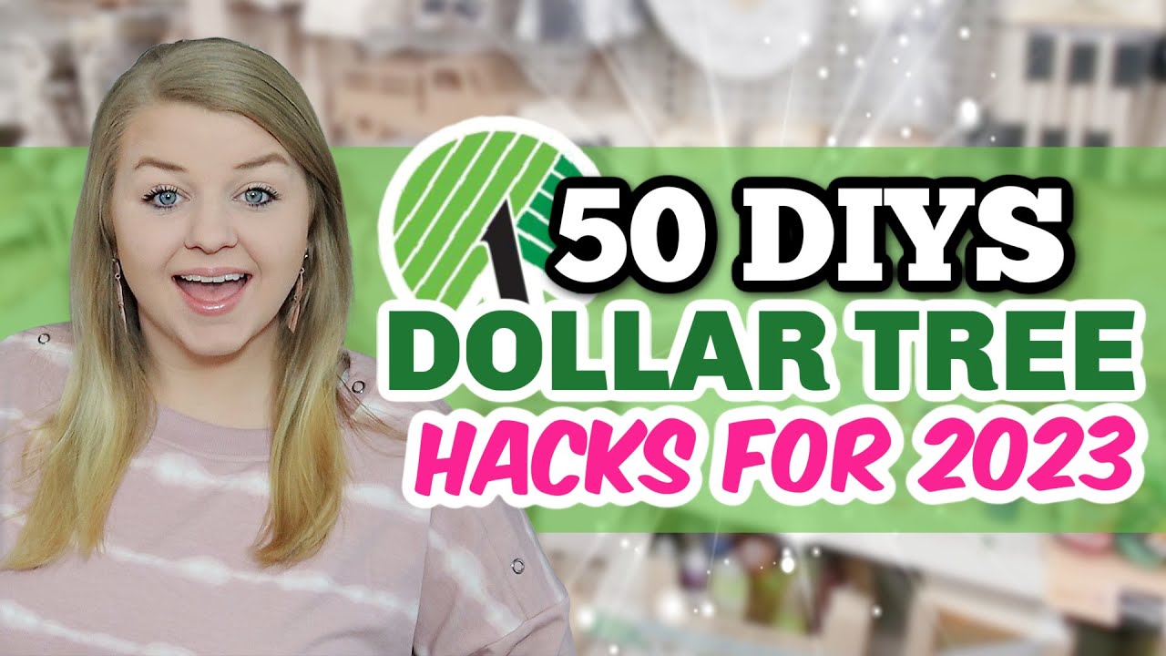 50!?! Genius DOLLAR TREE DIYS (Easy but Impressive!) NOT TACKY DIYS TO TRY 2023! Krafts by Katelyn