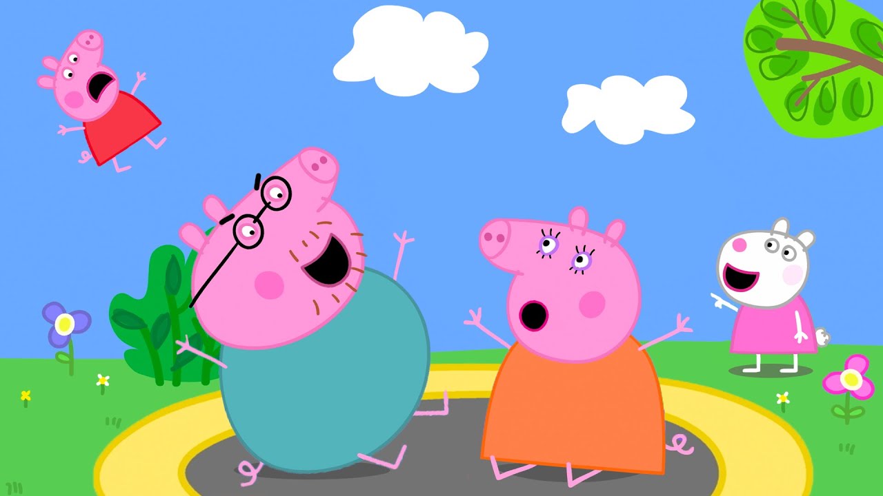 Super Fun Trampoline Park 🤩 Peppa Pig Tales Full Episodes 🐽 Peppa and Friends