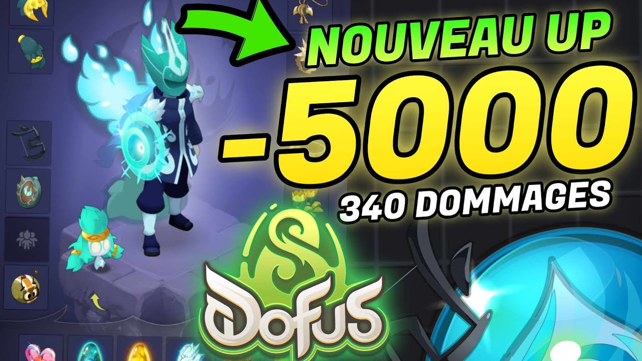 -5000, NOUVEAU UP ARC STUFF SACRIEUR 340 DO SUR DOFUS 3