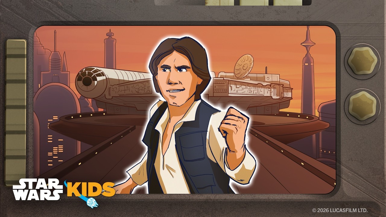 Han Solo: From Smuggler to Hero! | Star Wars: Icons of the Force 🪐🌠 | @StarWarsKids