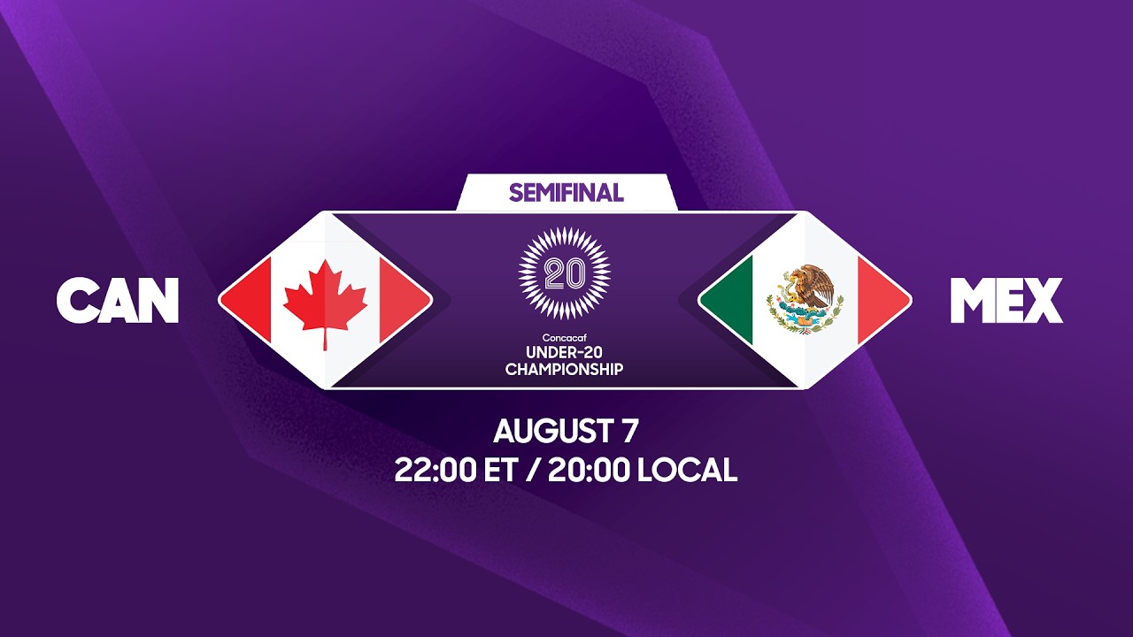 Canada vs Mexico | 2026 Concacaf Under-20 Championship