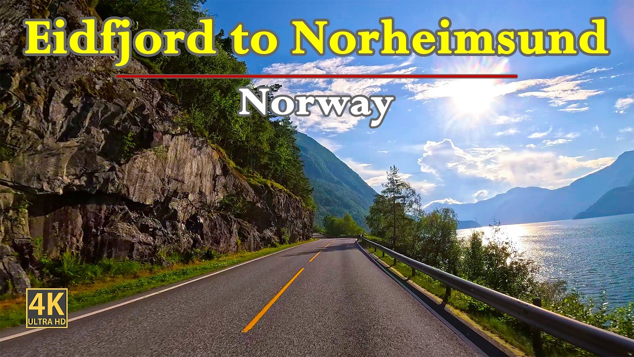 Eidfjord To Norheimsund In Norway 🇳🇴 | Scenic Road Trip In Stunning 4K | POV Driving