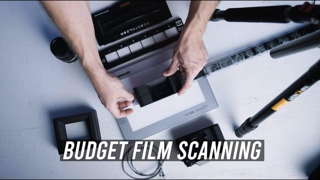 My Budget DSLR (mirrorless) 35mm film scanning setup