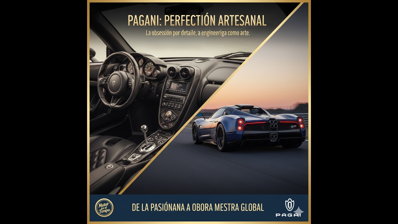 PAGANI: El hombre que convirtió la fibra de carbono en arte 🎨🏎️