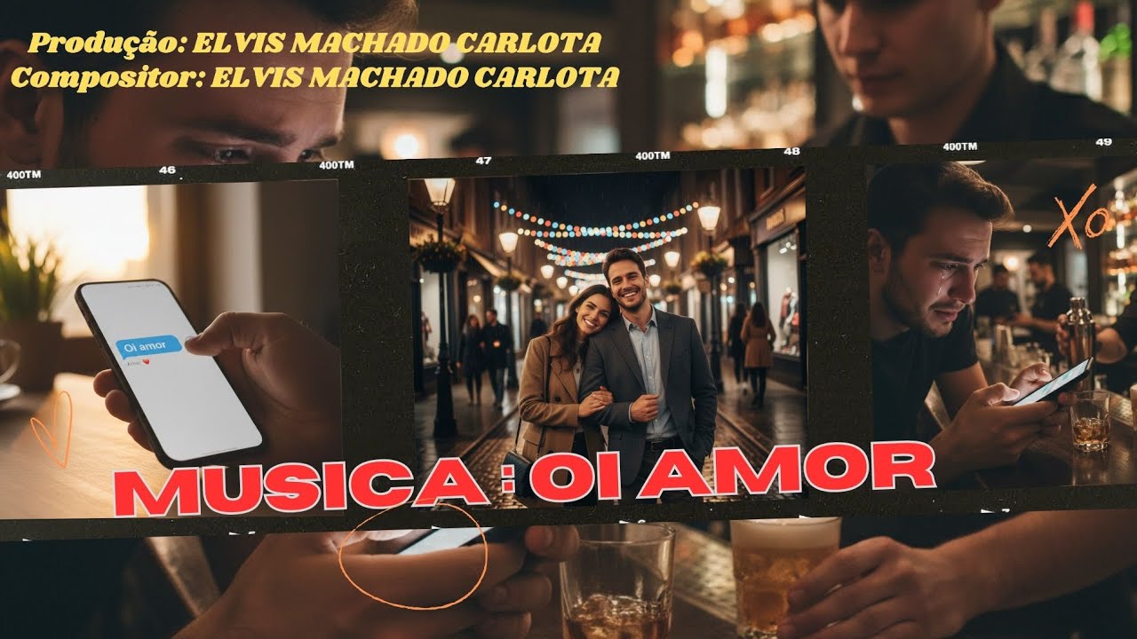Música Oi Amor - Produção - Composição - ELVIS MACHADO CARLOTA (CLIP OFICIAL)