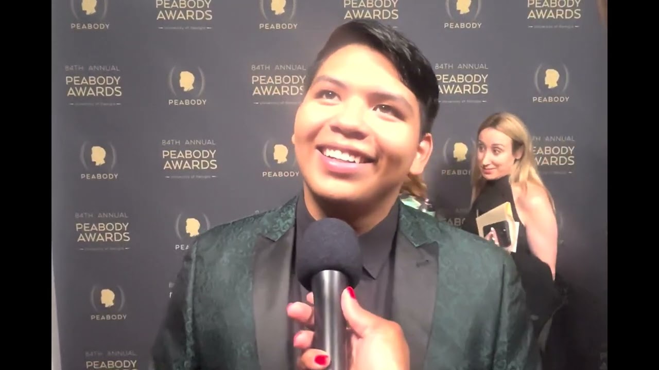 Lane Factor ('Reservation Dogs') on 2024 Peabody Awards red carpet