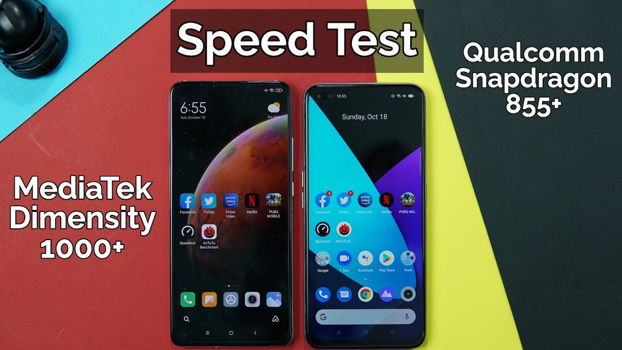 Тест скорости MediaTek Dimensity 1000+ и Snapdragon 855+ &mdash; насколько они отличаются?