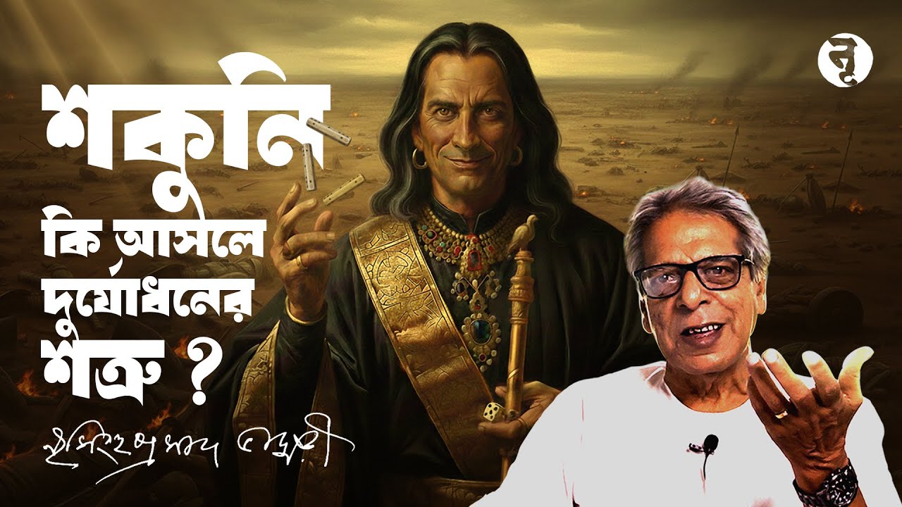 শকুনি কি আসলে দুর্যোধনের শত্রু? || নৃসিংহপ্রসাদ ভাদুড়ী || #324