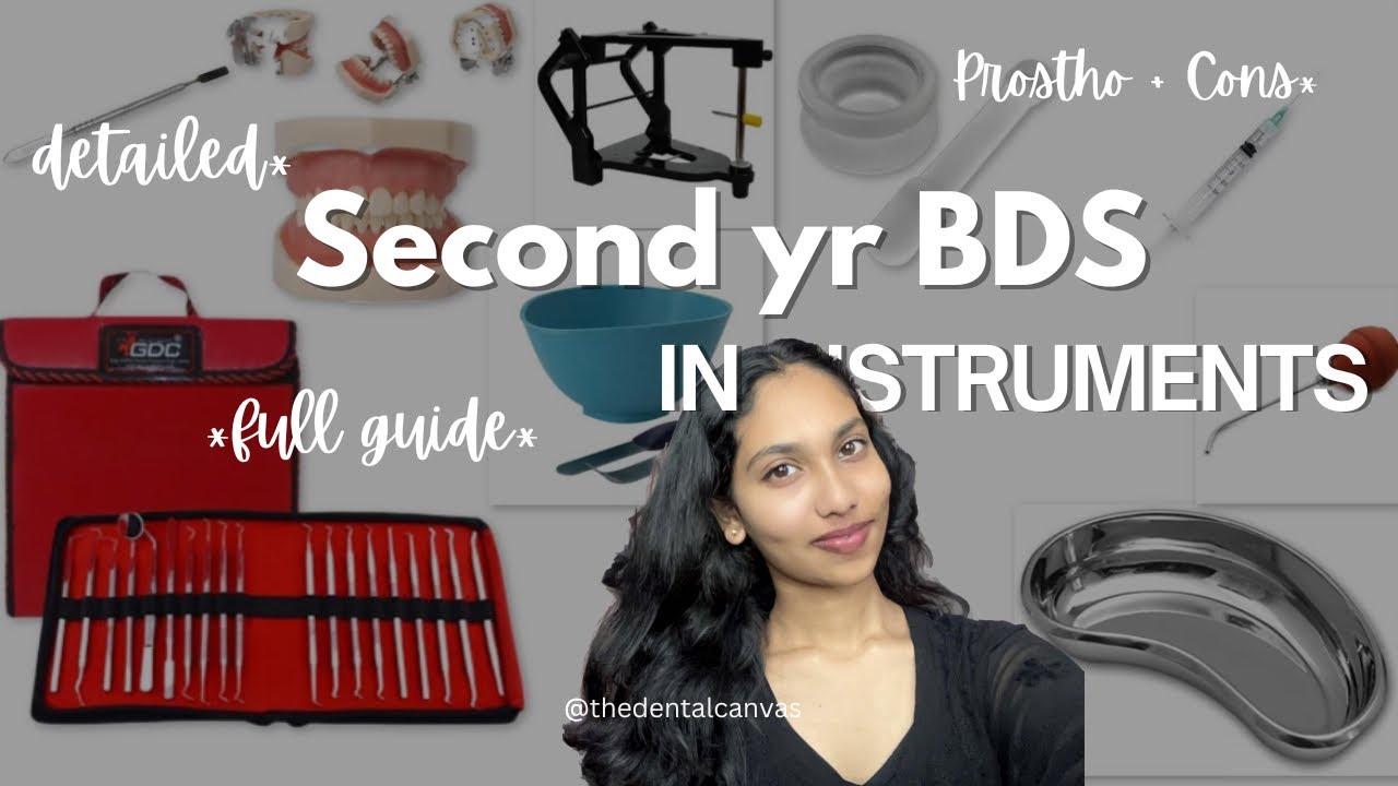 INSTRUMENTS TO BUY IN SECOND YEAR BDS🦷🥼✂️