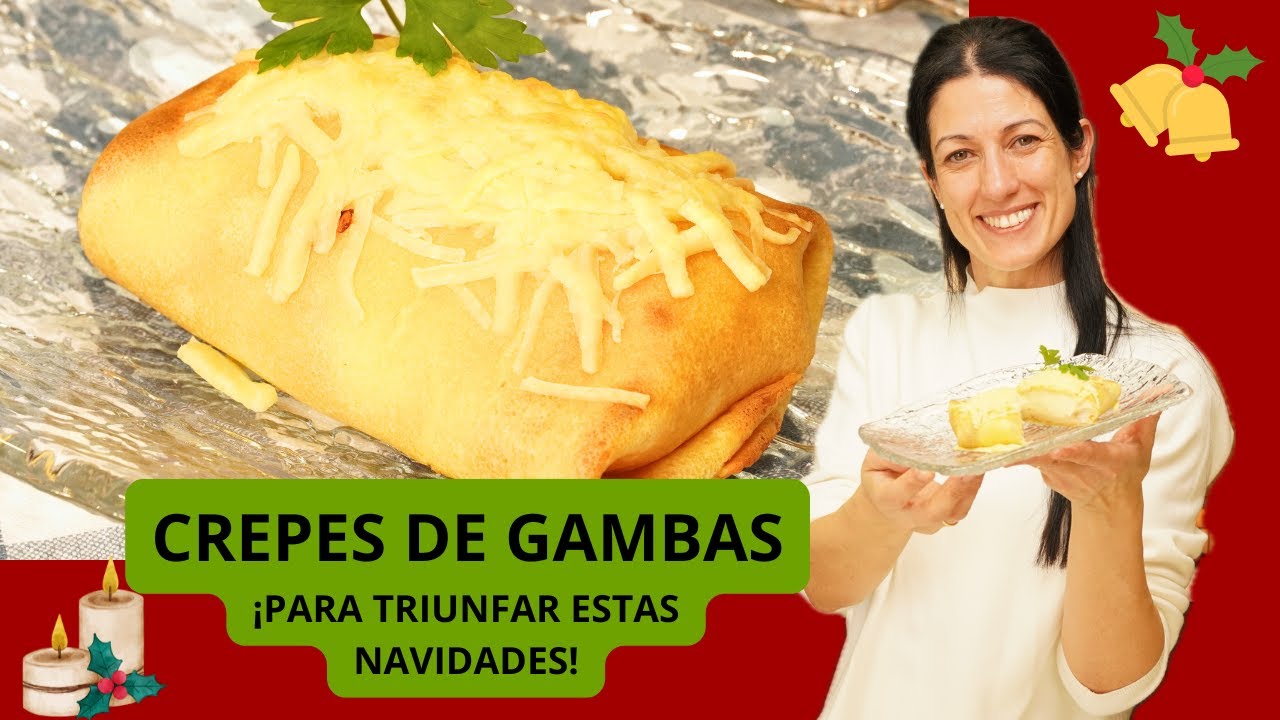 😋 Crepes de Gambas: ¡Para Triunfar estas 🎄 Navidades!