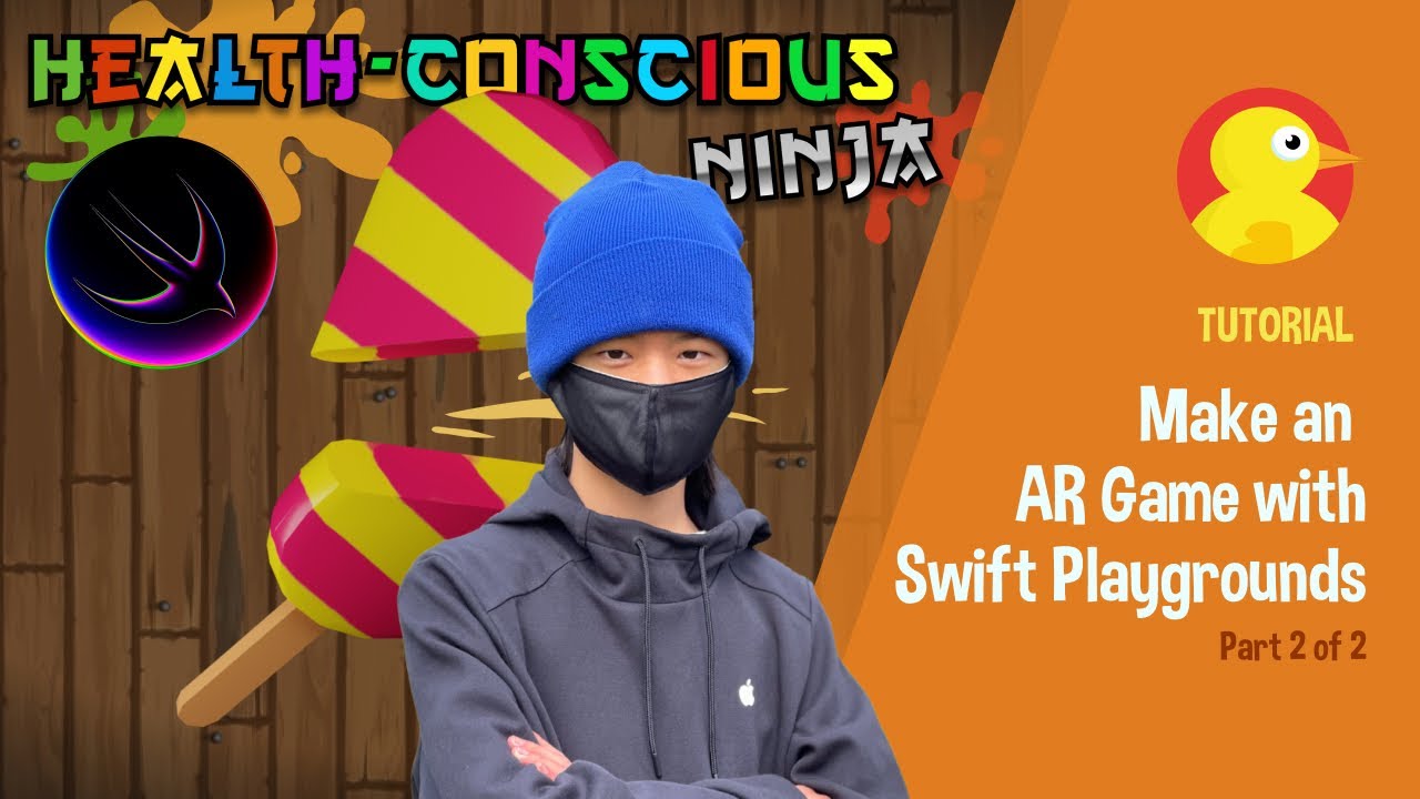 Make Fruit Ninja AR game with an iPad and Swift Playgrounds (Part 2 of 2)