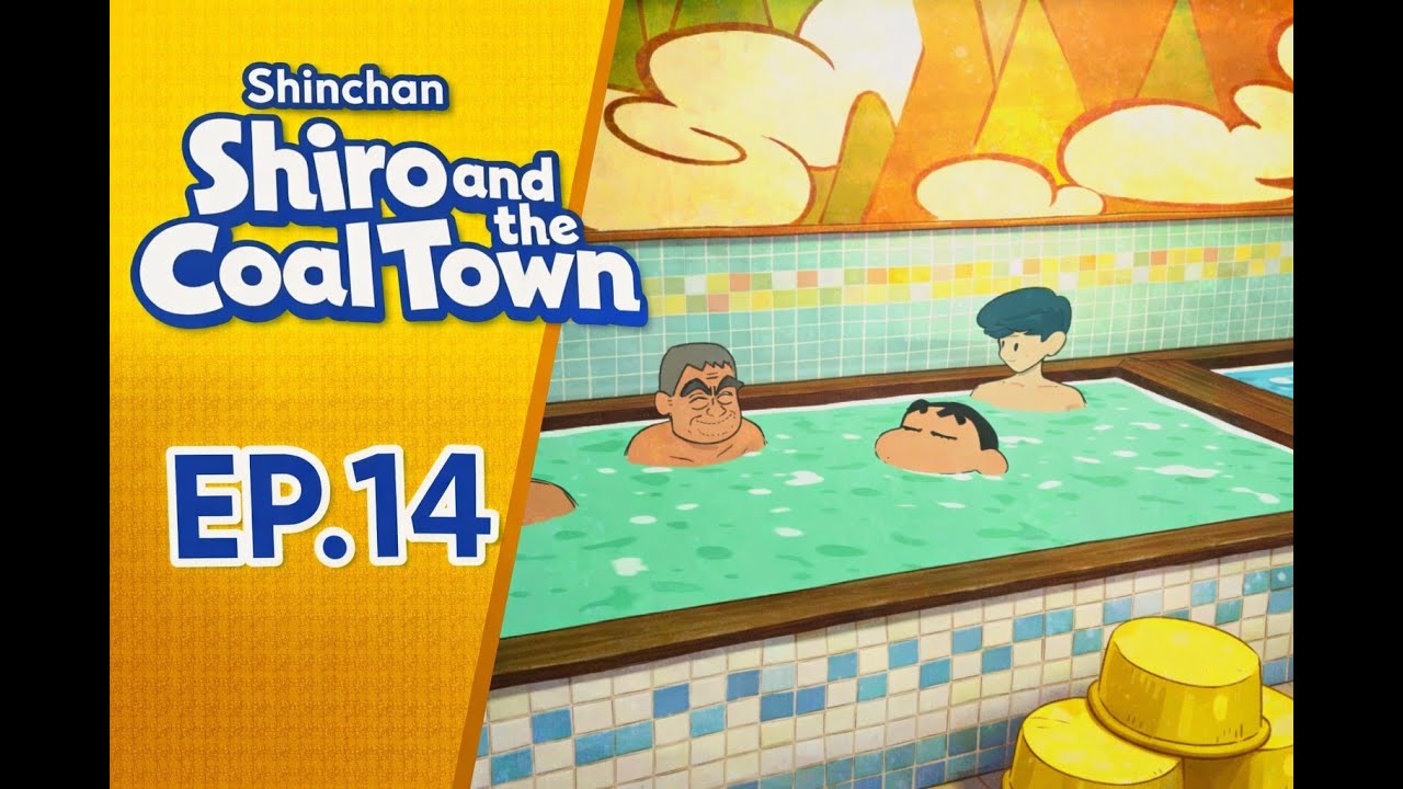 Shinchan bath in hot spring but got problem there! | Shinchan Shiro and the Coal Town Gameplay EP-14