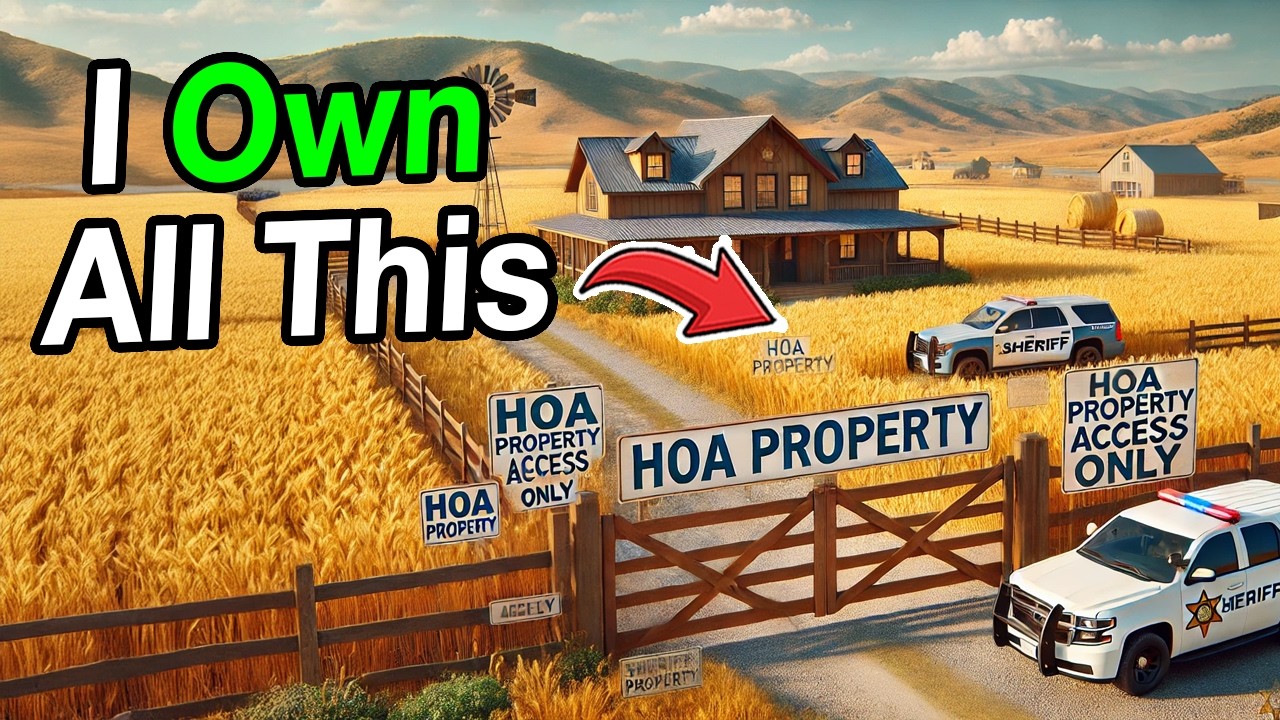 HOA Put Up “Private HOA Land” Signs Across 700 Acres of My Ranch — I Took Them Down in Court!