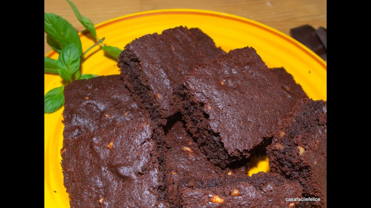 Brownies  al cioccolato senza burro
