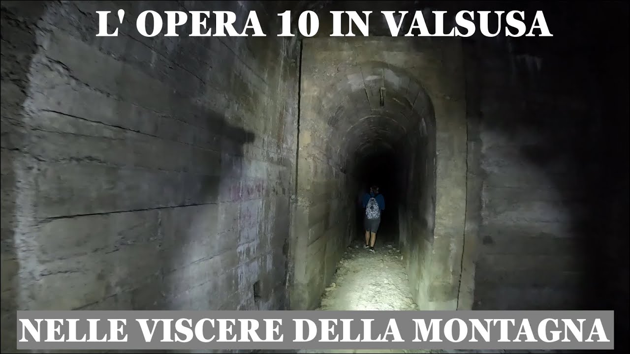 Nelle viscere della montagna esploriamo l'Opera 10 in Valsusa, incredibile cosa troviamo all'interno