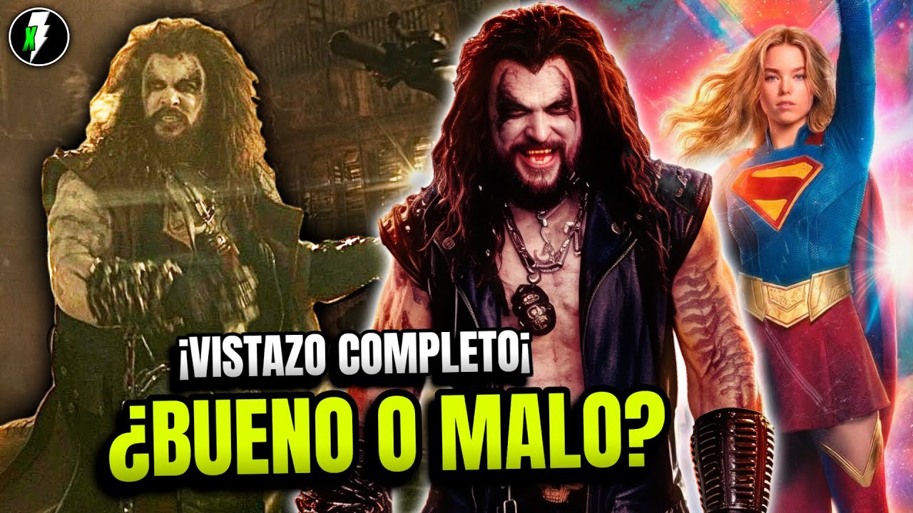 Primer Vistazo LOBO en Supergirl! Jason Momoa ¿Se ve bien? Noticias del DCU! WB y Netflix!🔥#dcu
