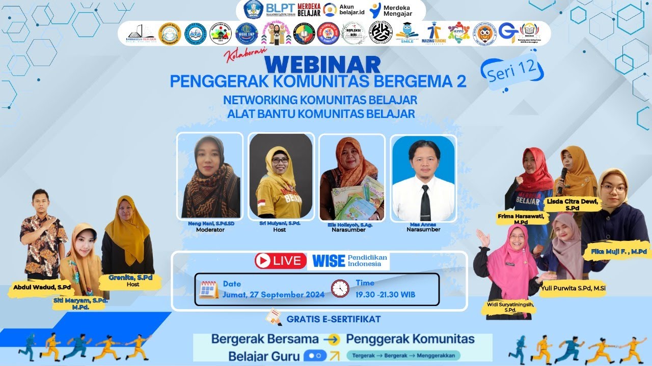 Networking Komunitas Belajar dan Alat Bantu Komunitas Belajar